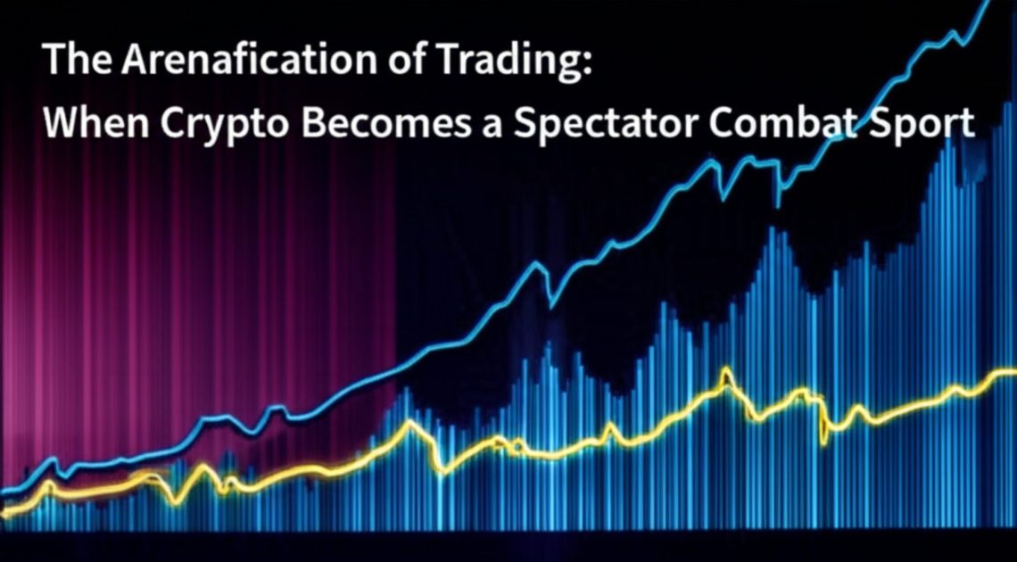 The Arenafication of Trading: When Crypto Becomes a Spectator Combat Sport